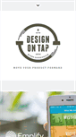 Mobile Screenshot of designontap.com